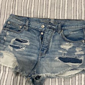 American eagle high waisted shorts